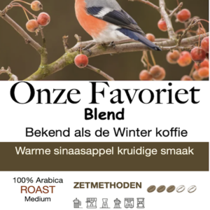Onze favoriet koffie