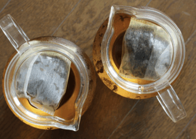 Hojicha ice thee