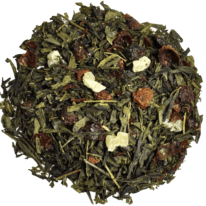 Groene thee met honing