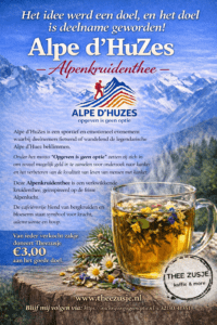 Alpenkruidenthee steunt Alpe d'HuZes 
